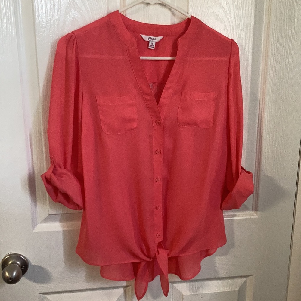 Candies coral blouse